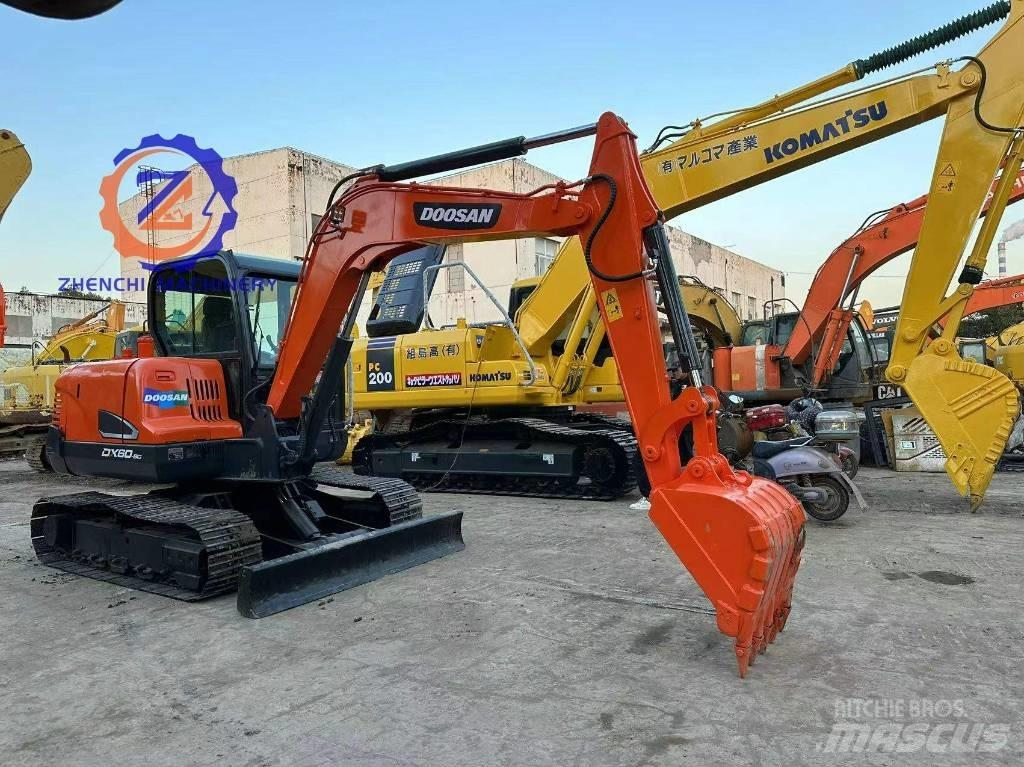 Doosan DX 60 Mini bagri <7t