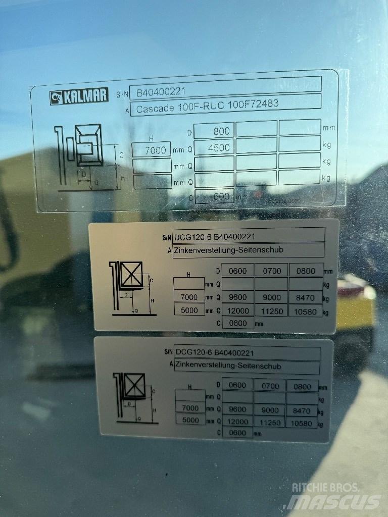 Kalmar DCG120-6 Dizelski viličarji