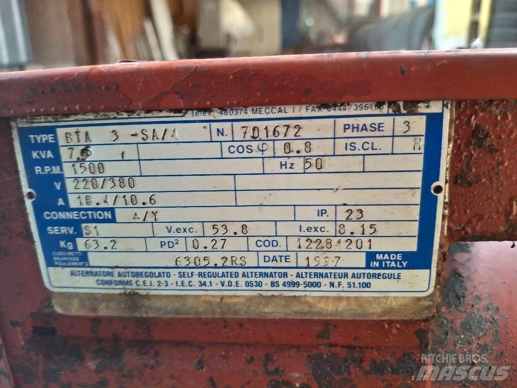 Komatsu 3D72-F2HA Motorji