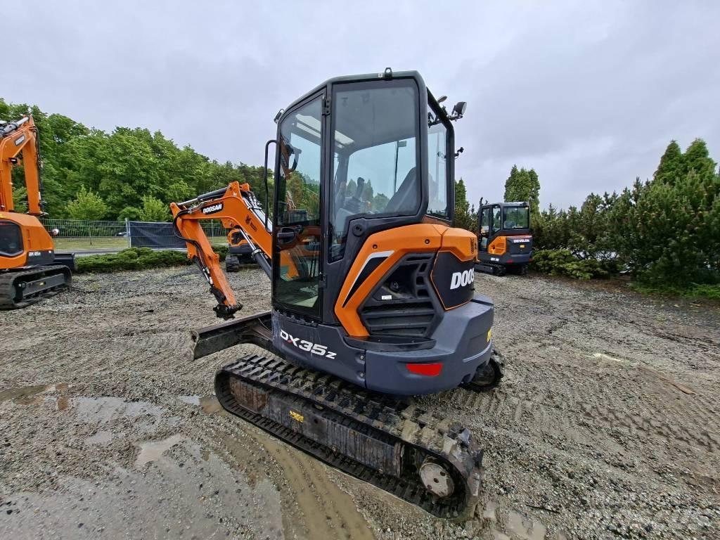 Doosan DX 35 Z Mini bagri <7t