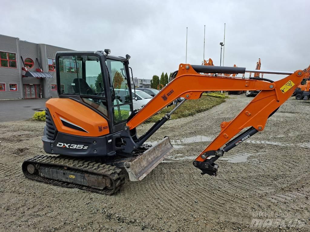 Doosan DX 35 Z Mini bagri <7t