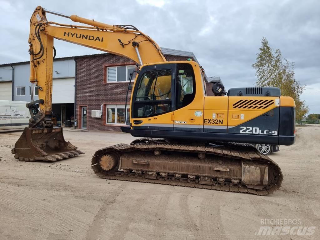 Hyundai R 220 LC-9 A Bagri goseničarji