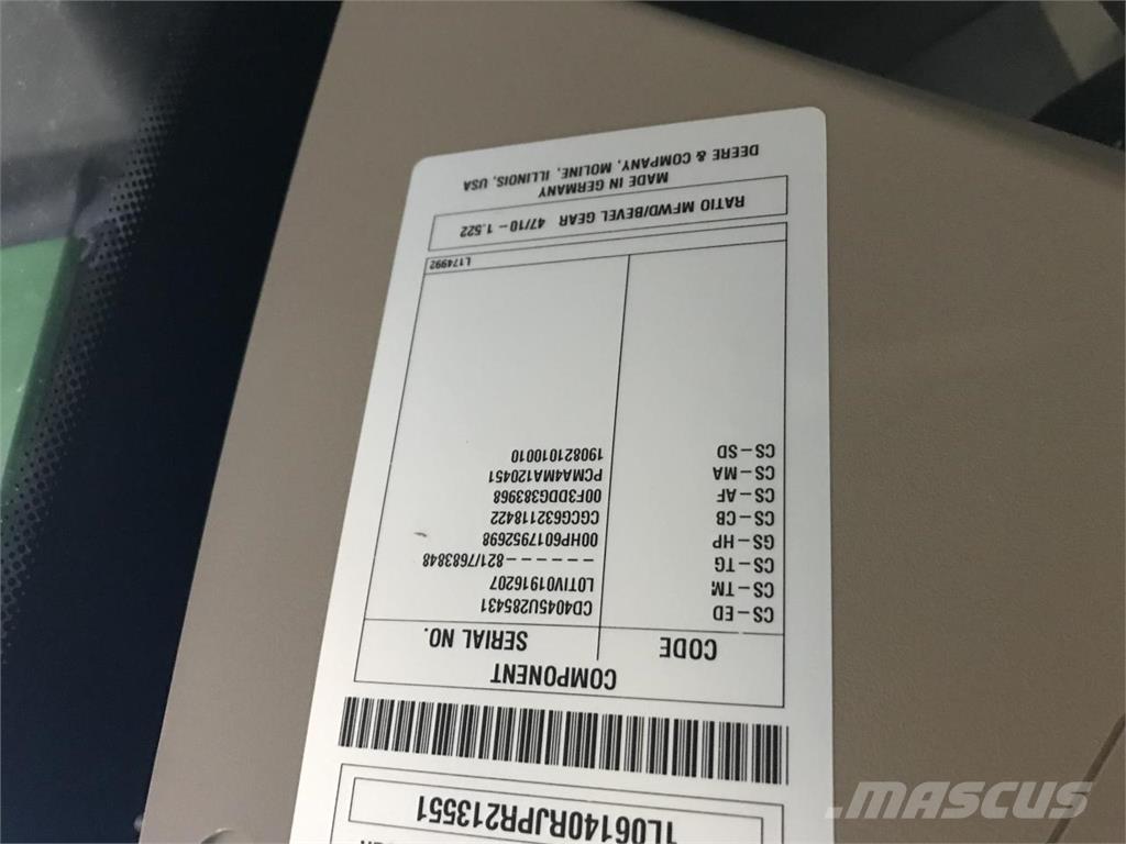 John Deere 6R 140 Traktorji