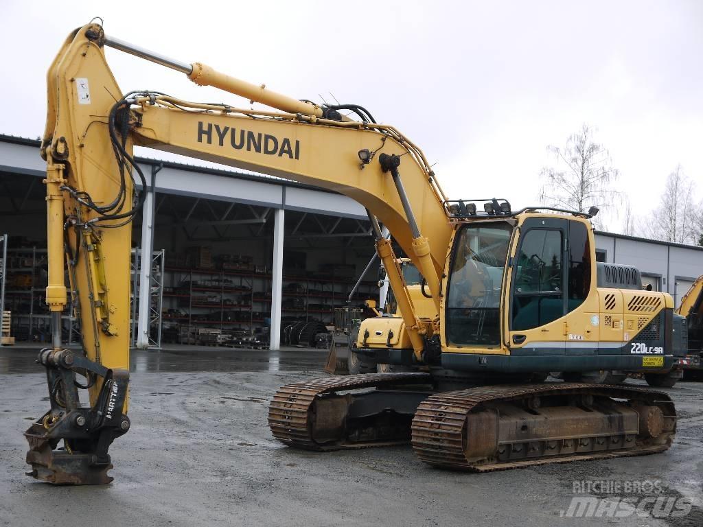 Hyundai R 220 LC-9A Bagri goseničarji