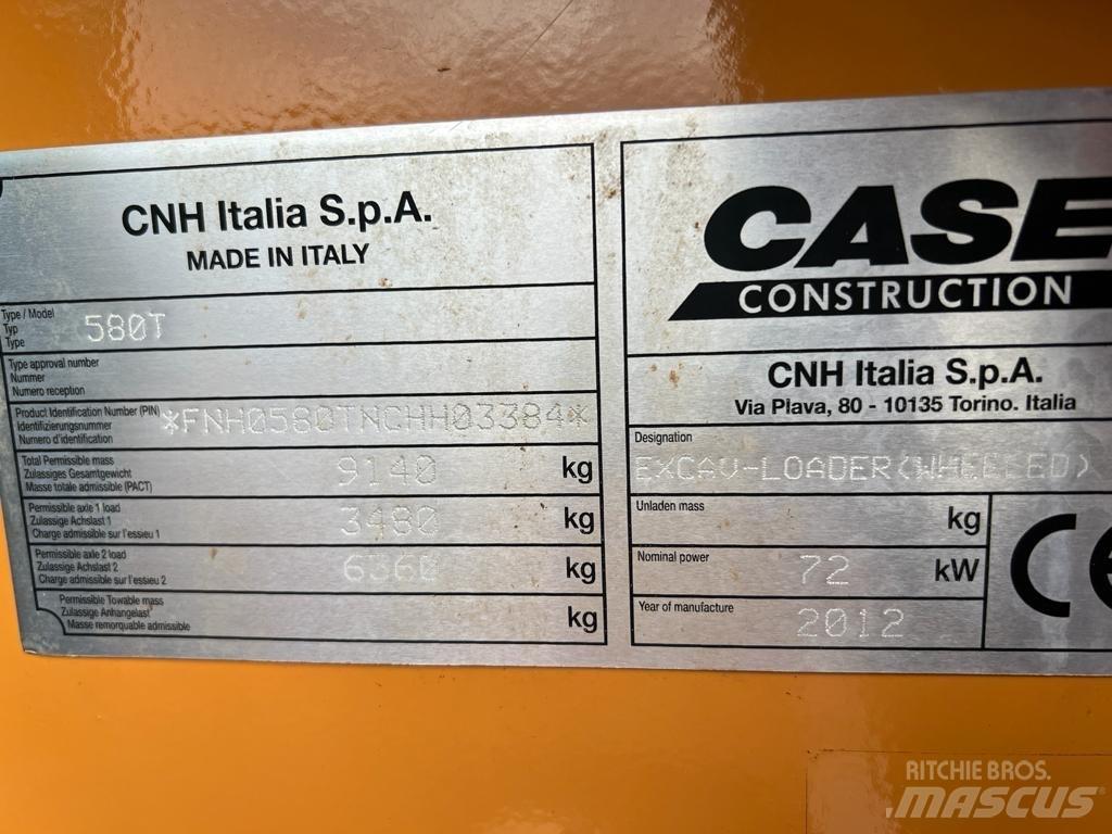 CASE 580 T Rovokopači