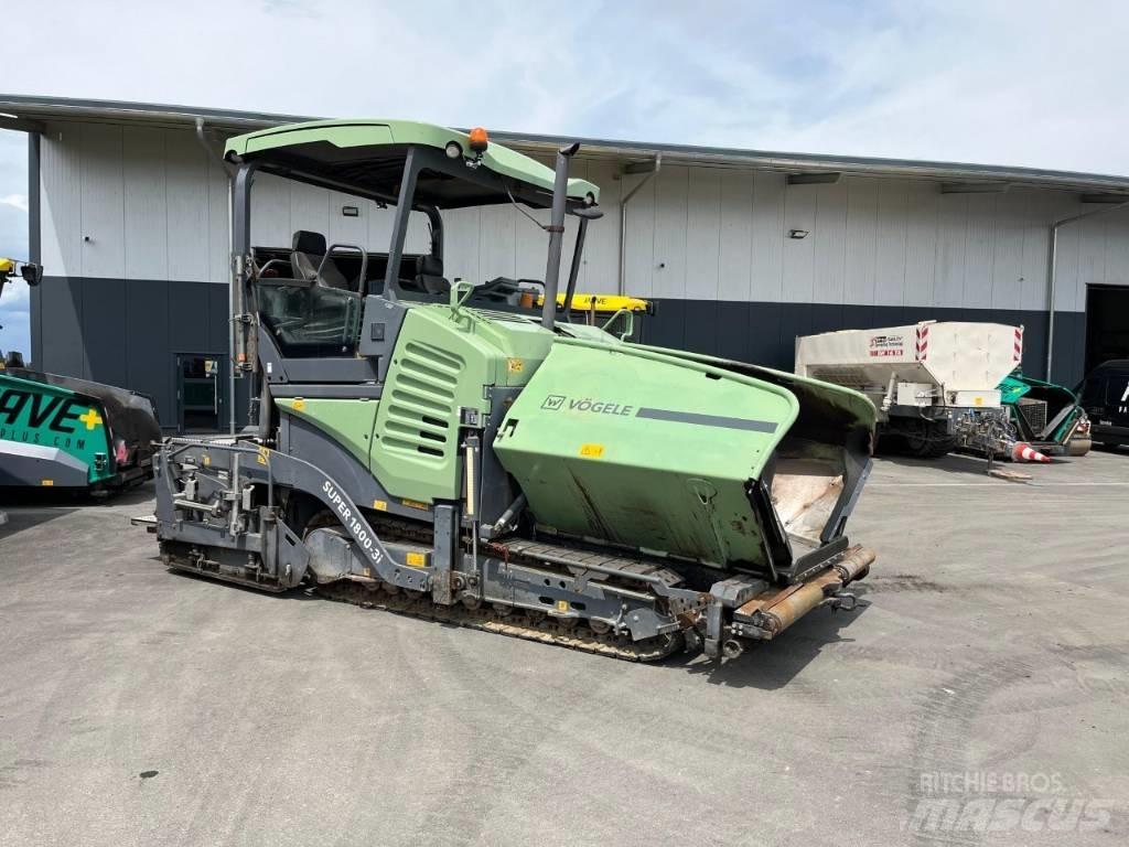Vögele SUPER 1800-3i Asfaltni finišerji