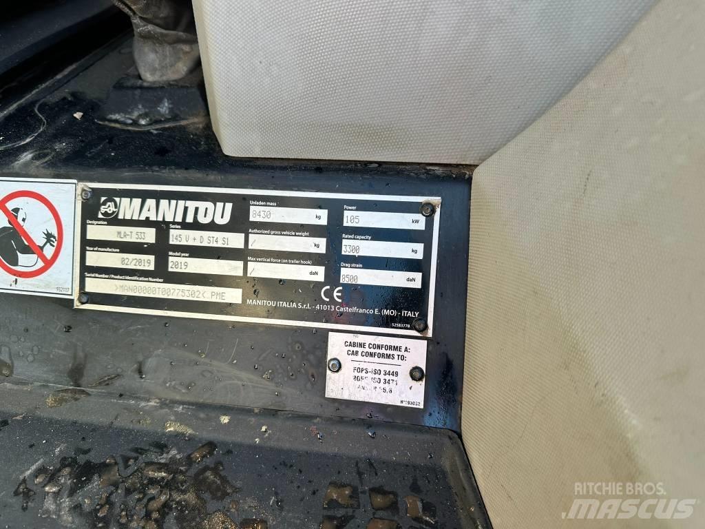 Manitou MLA 533 Kmetijski teleskopski nakladalci