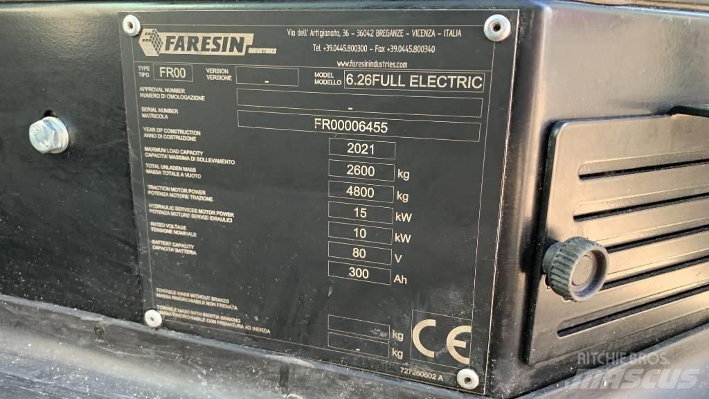 Faresin 6.26 E Teleskopski viličarji