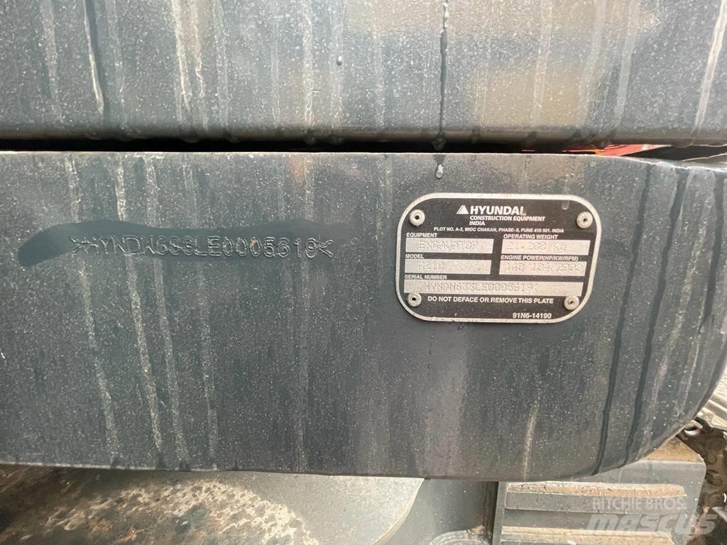 Hyundai R210 Bagri goseničarji