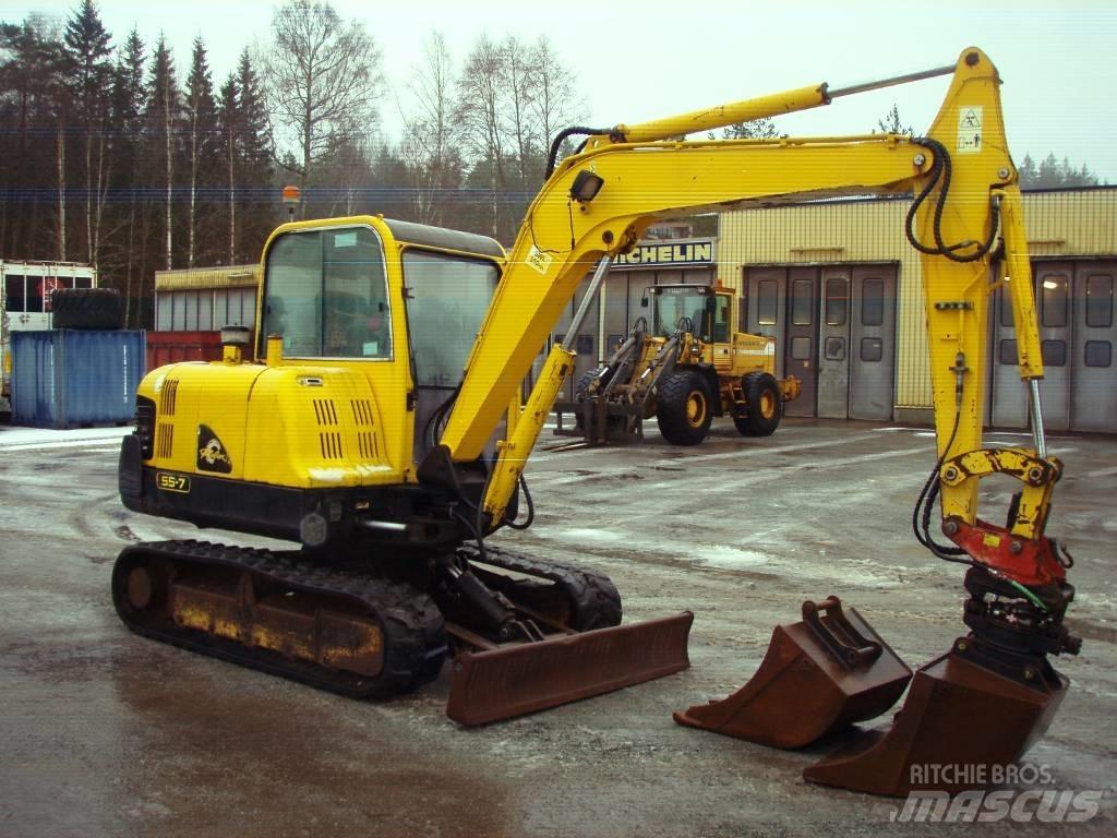 Hyundai Robex 55-7 Mini bagri <7t
