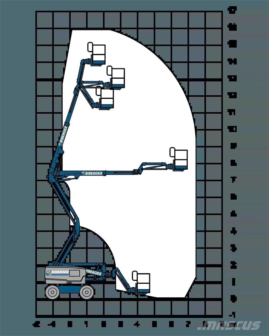 JLG E450AJ Zglobne dvižne ploščadi