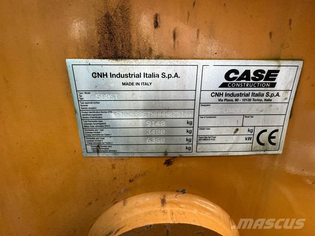 CASE 580 ST Rovokopači