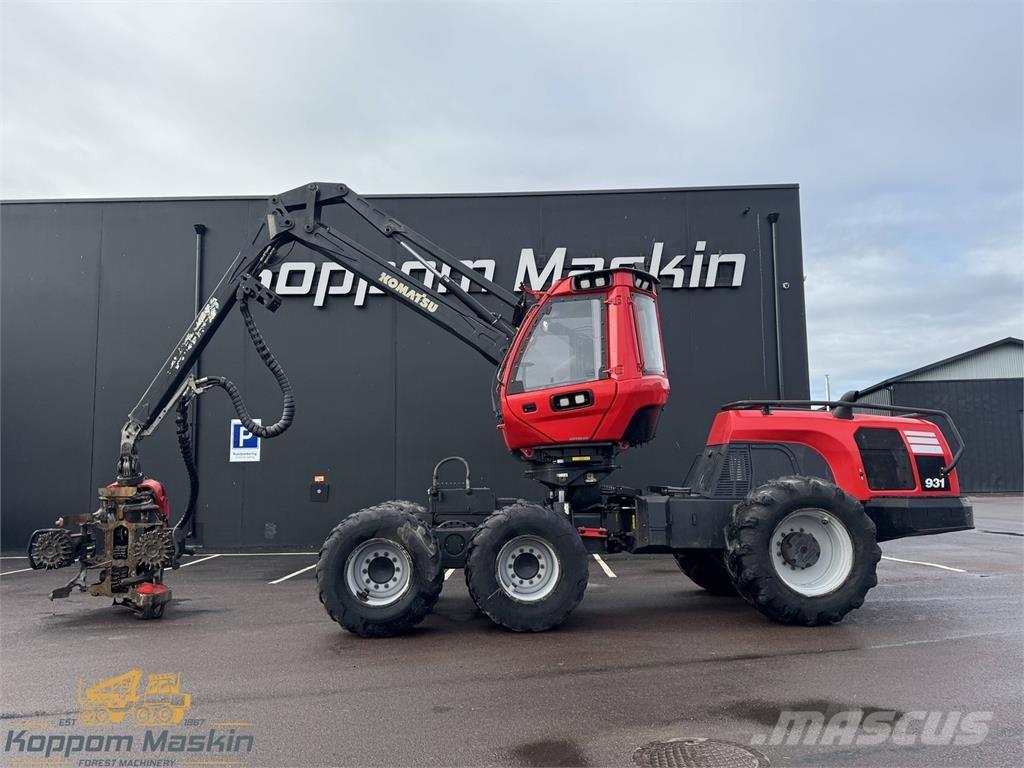 Komatsu 931 Harvesterji
