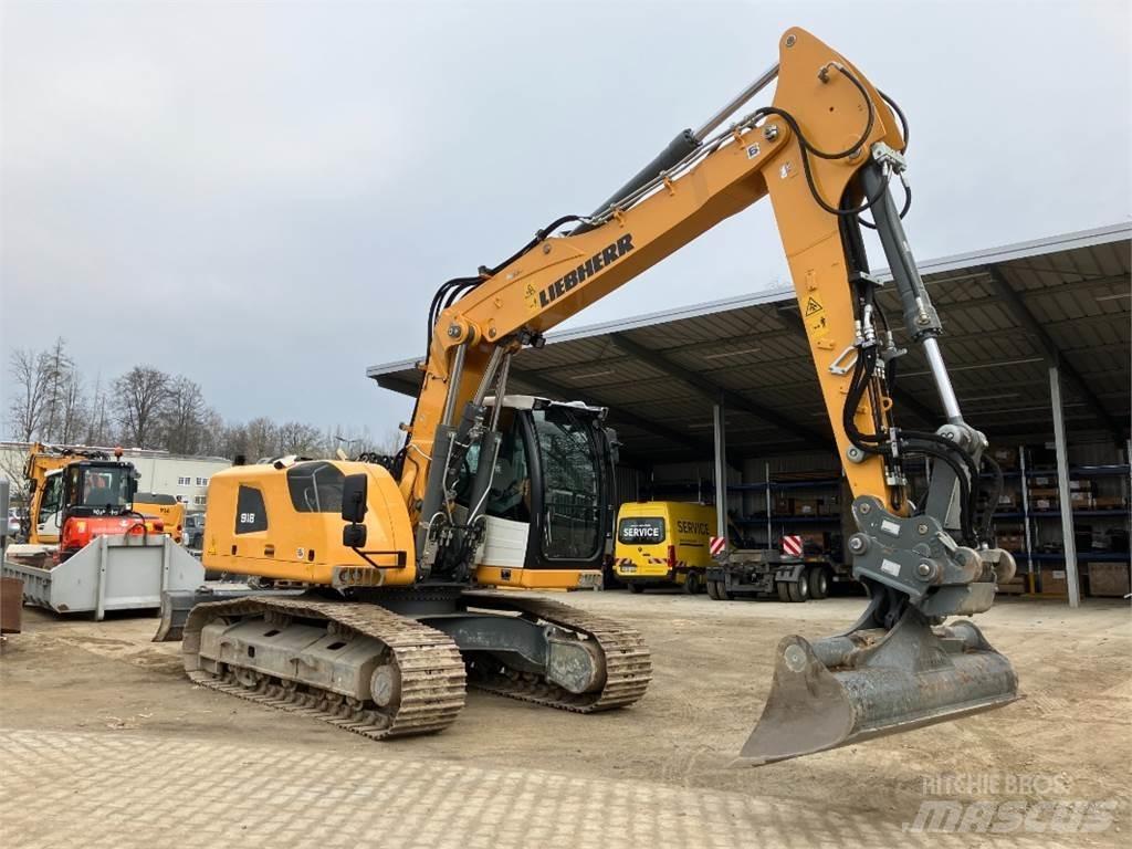 Liebherr R918 Bagri goseničarji
