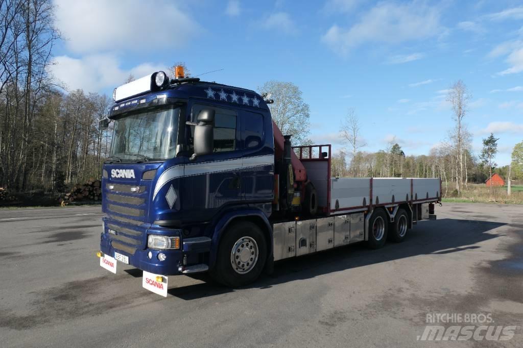 Scania G450 6x2 Tovornjaki z žerjavom