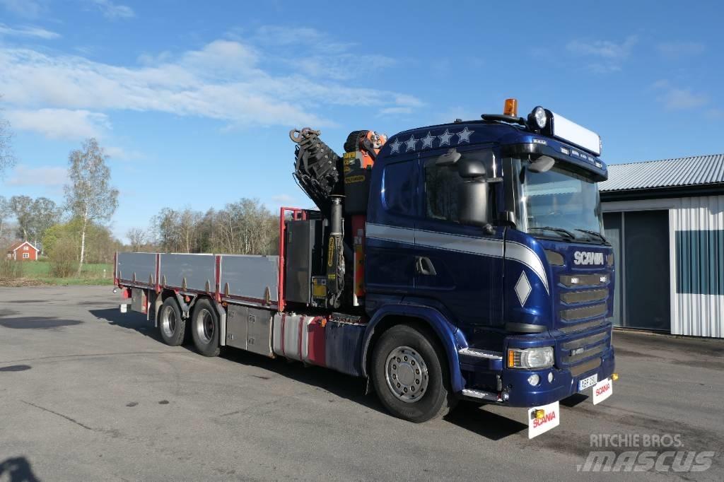 Scania G450 6x2 Tovornjaki z žerjavom