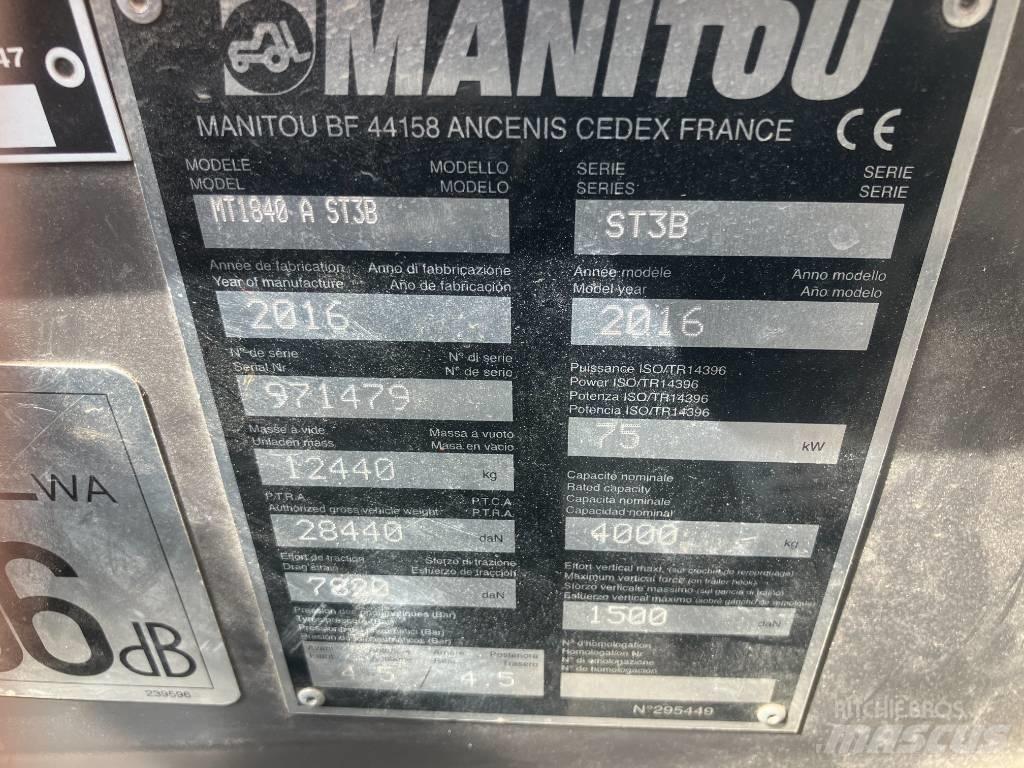 Manitou MT 1840 A Teleskopski viličarji