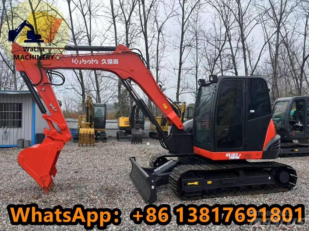 Kubota KX 183 Mini bagri <7t