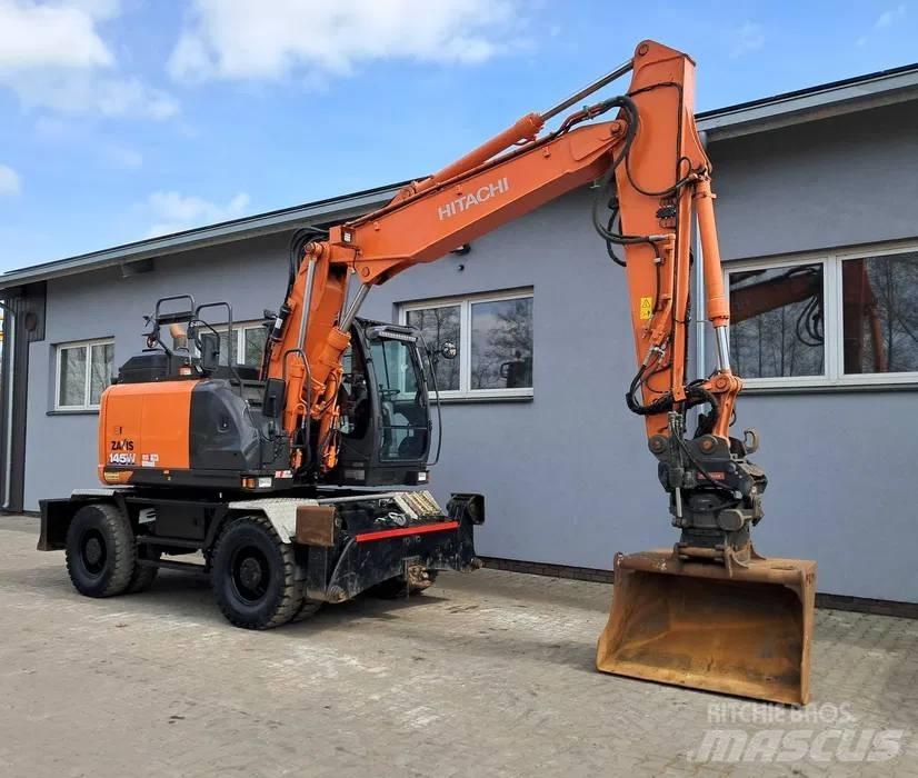 Hitachi ZX 145 W-6 Bagri na kolesih