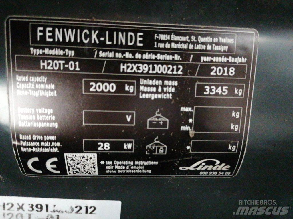 Linde H20T-01 Plinski viličarji