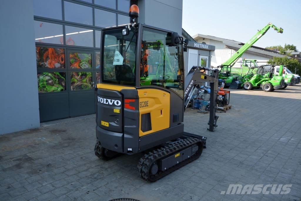 Volvo EC 20 E Mini bagri <7t