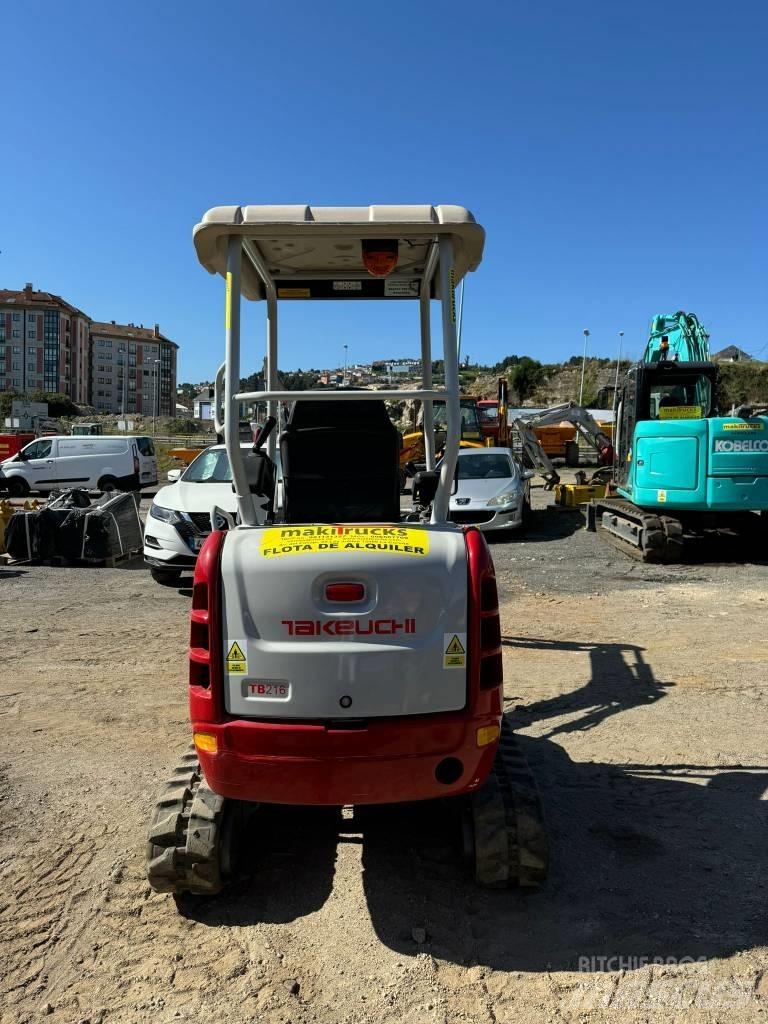 Takeuchi TB216 Mini bagri <7t
