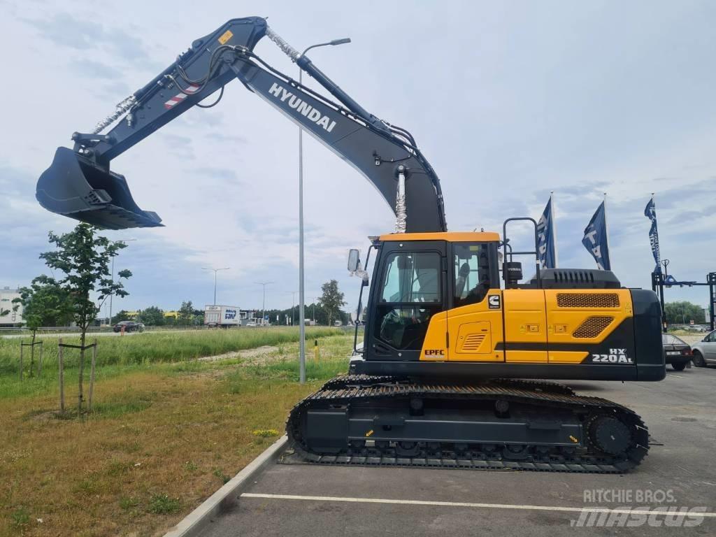 Hyundai HX220AL Bagri goseničarji