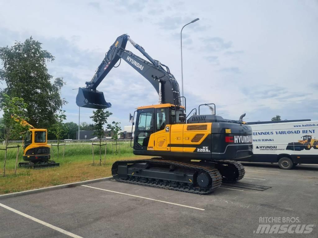 Hyundai HX220AL Bagri goseničarji