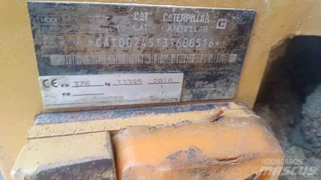 CAT 745 Zglobni demperji