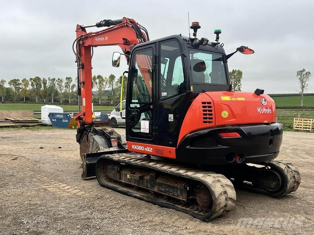 Kubota KX080-4a2 Posebni bagri