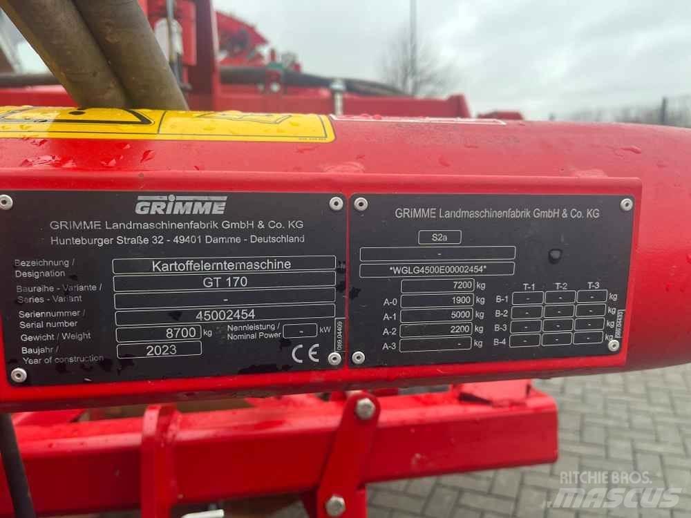 Grimme GT 170 Stroji za žetje krompirja
