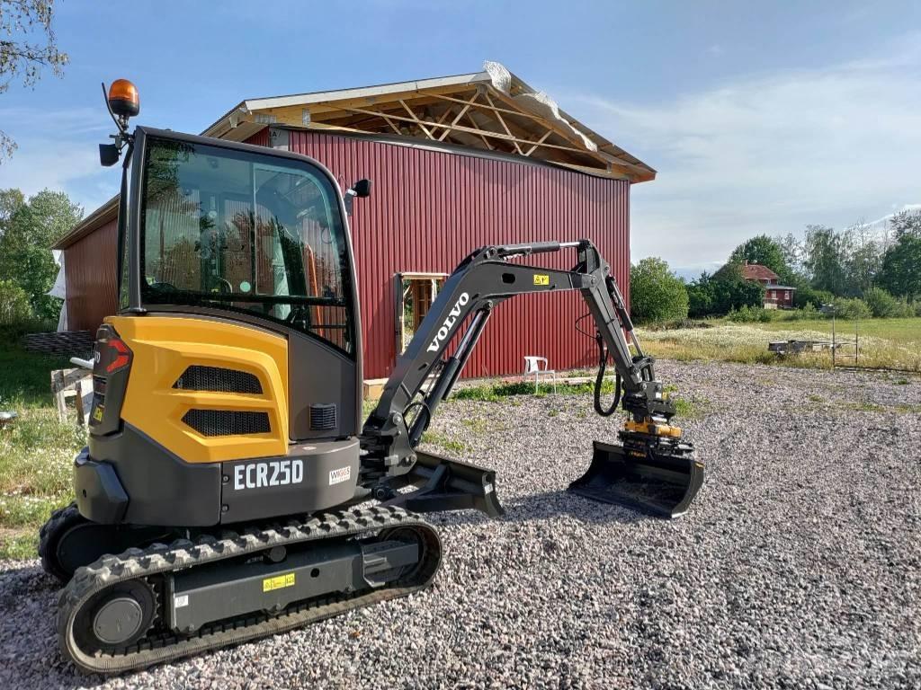 Volvo ECR 25 D Mini bagri <7t