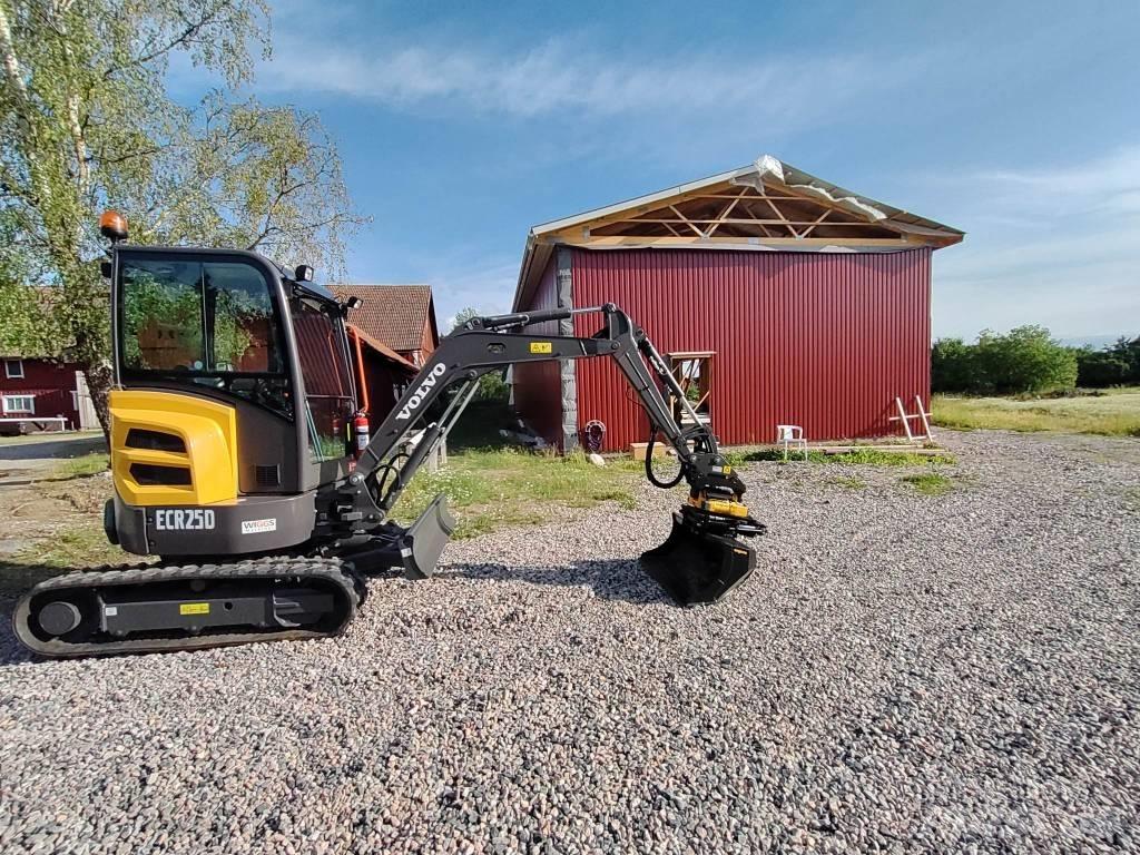 Volvo ECR 25 D Mini bagri <7t