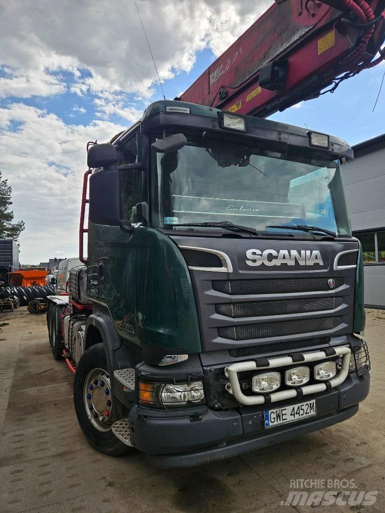 Scania R 560 Tovornjaki za hlode