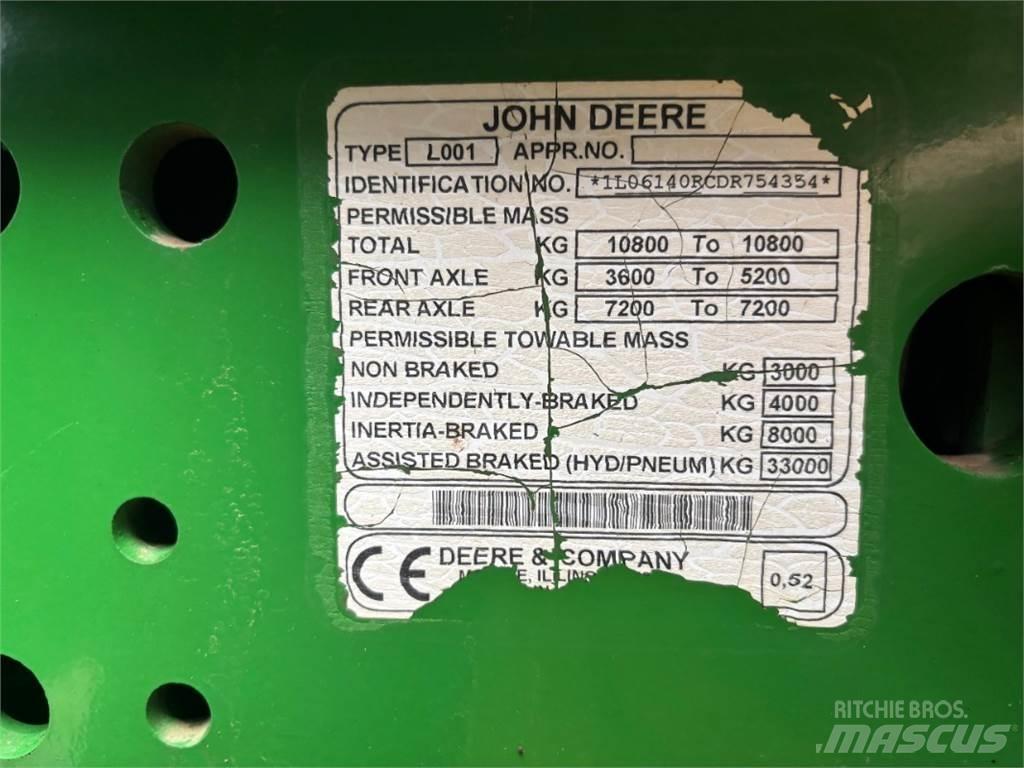John Deere 6140R Traktorji