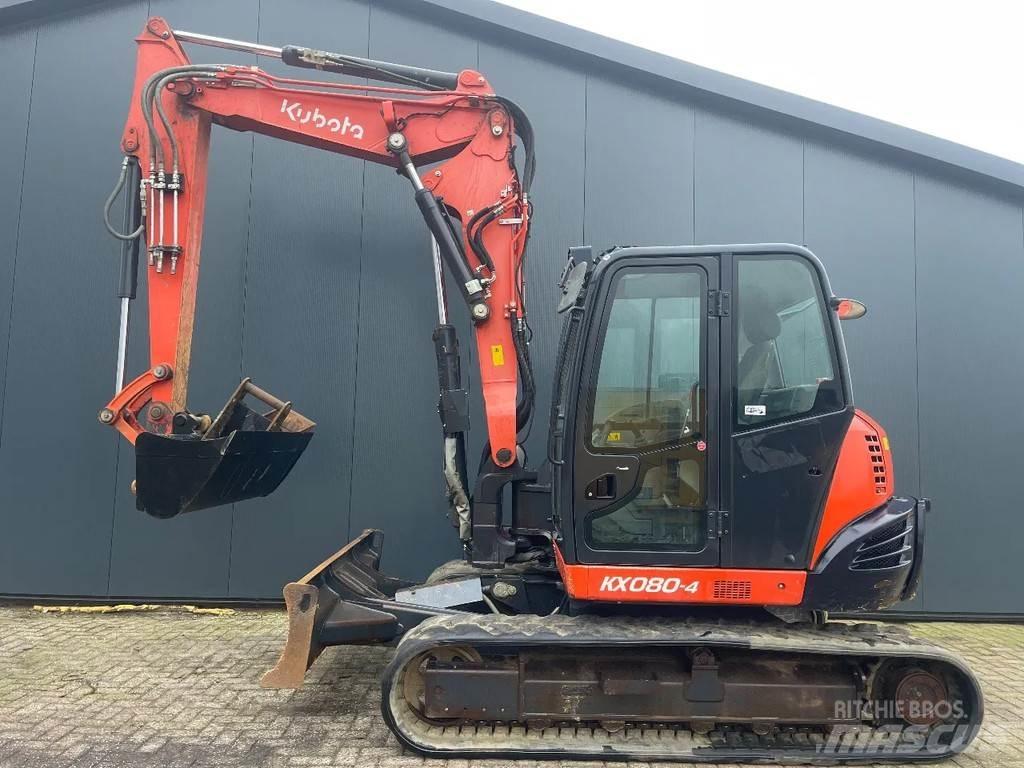 Kubota Kx080-4 Midi bagri 7t – 12t