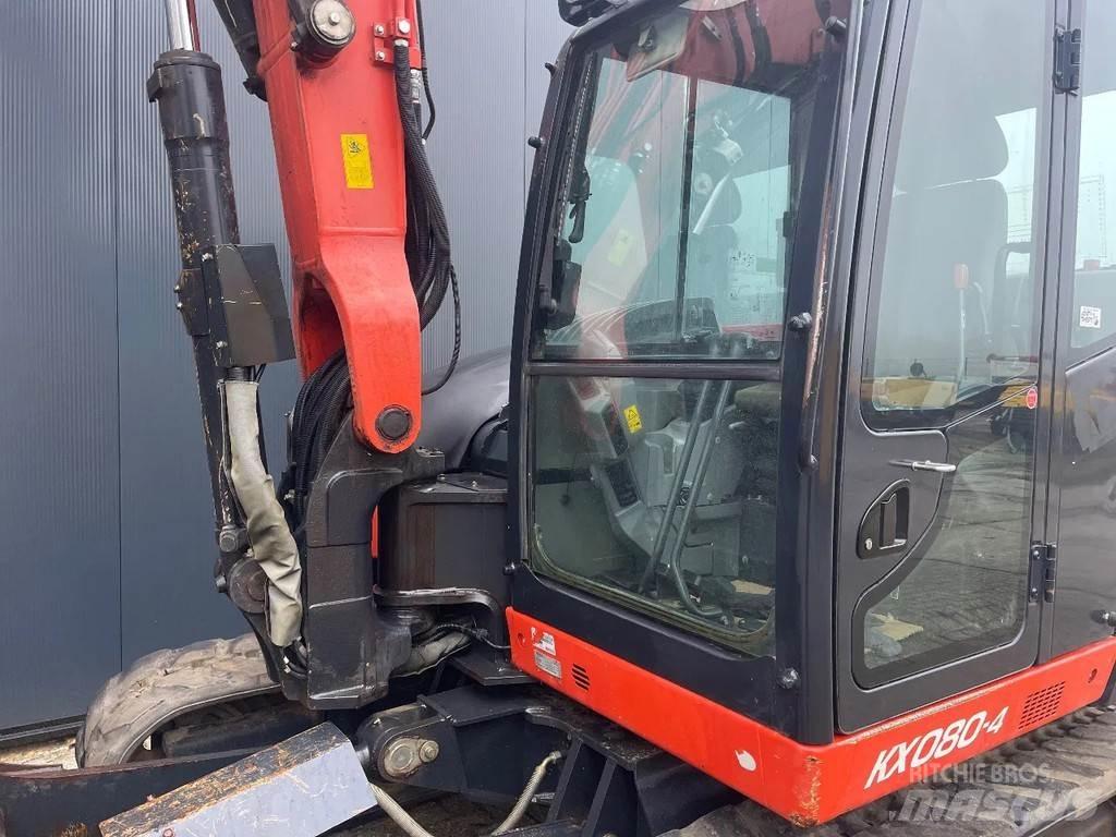 Kubota Kx080-4 Midi bagri 7t – 12t