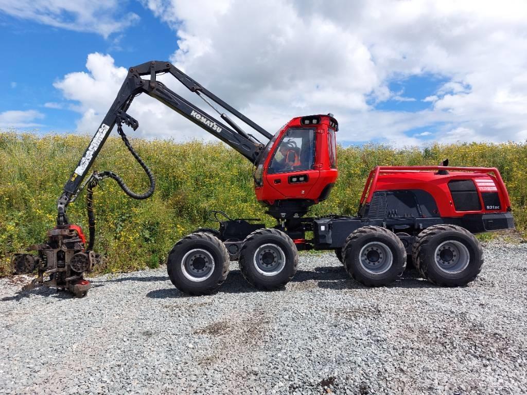 Komatsu 931XC-1 Harvesterji