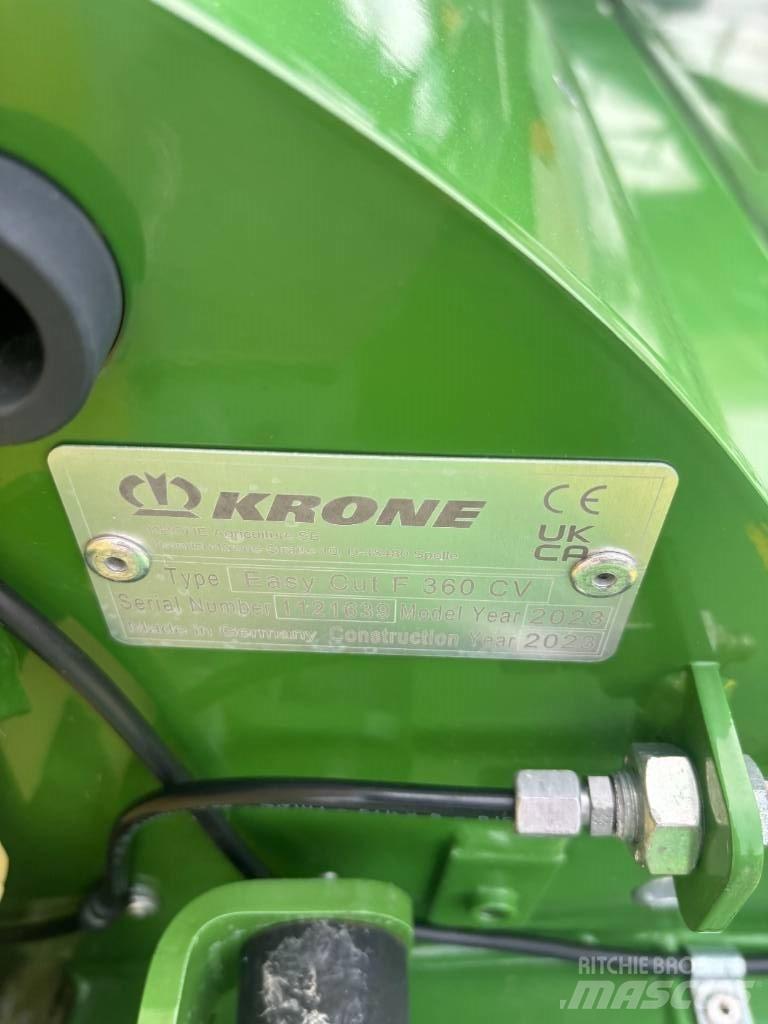 Krone F 360CV Diskaste kosilnice