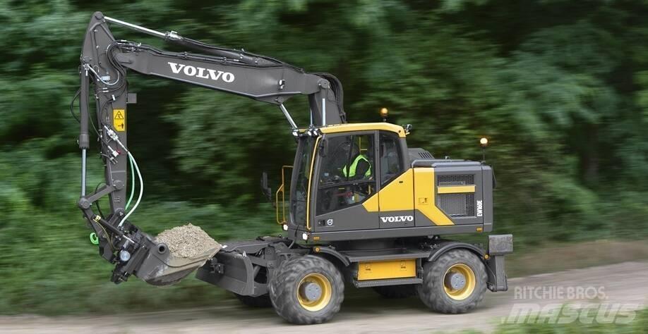Volvo EW 160 Bagri na kolesih