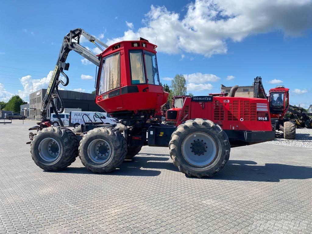 Komatsu 911.5 Harvesterji