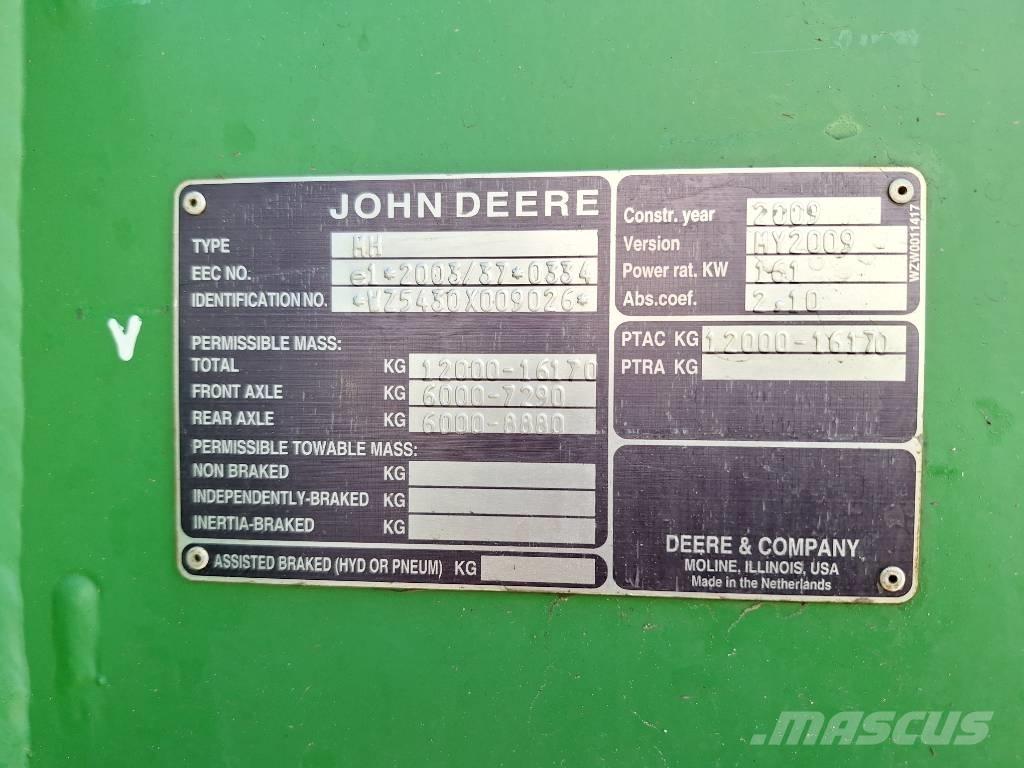 John Deere 5430i Samohodne škropilnice