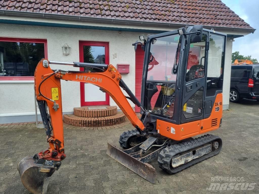 Hitachi ZX 19-5 Mini bagri <7t