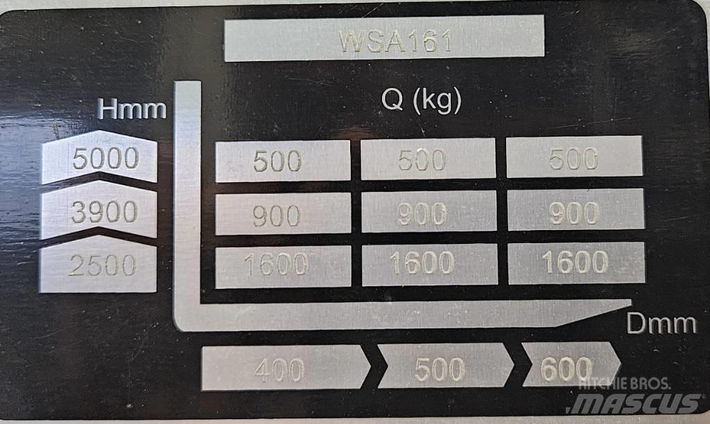 EP WSA 161 Li-ION Viličarji s pomičnim teleskopom