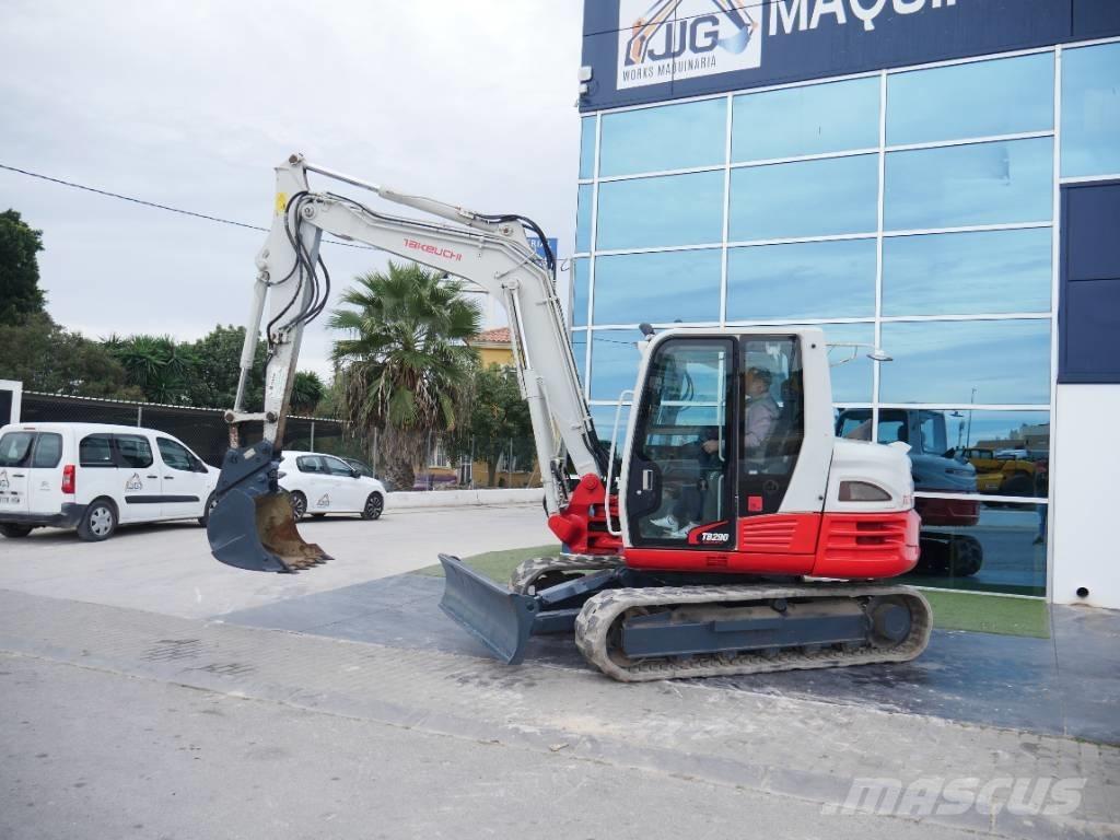 Takeuchi TB 290 Midi bagri 7t – 12t