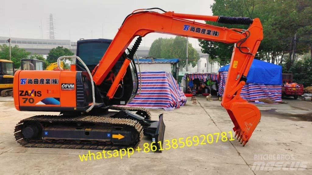Hitachi ZX 70 Mini bagri <7t