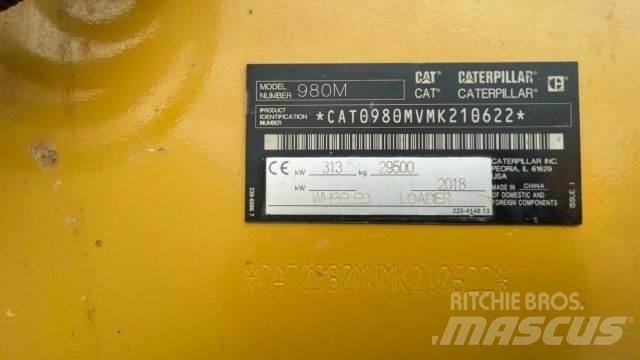 CAT 980 M Kolesni nakladalci
