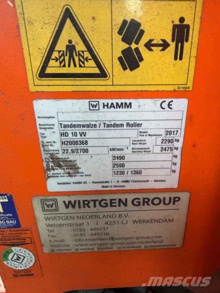 Hamm HD 10 Strgalci