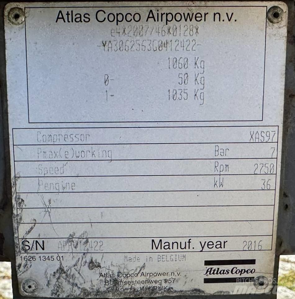Atlas Copco XAS97 Kompresorji