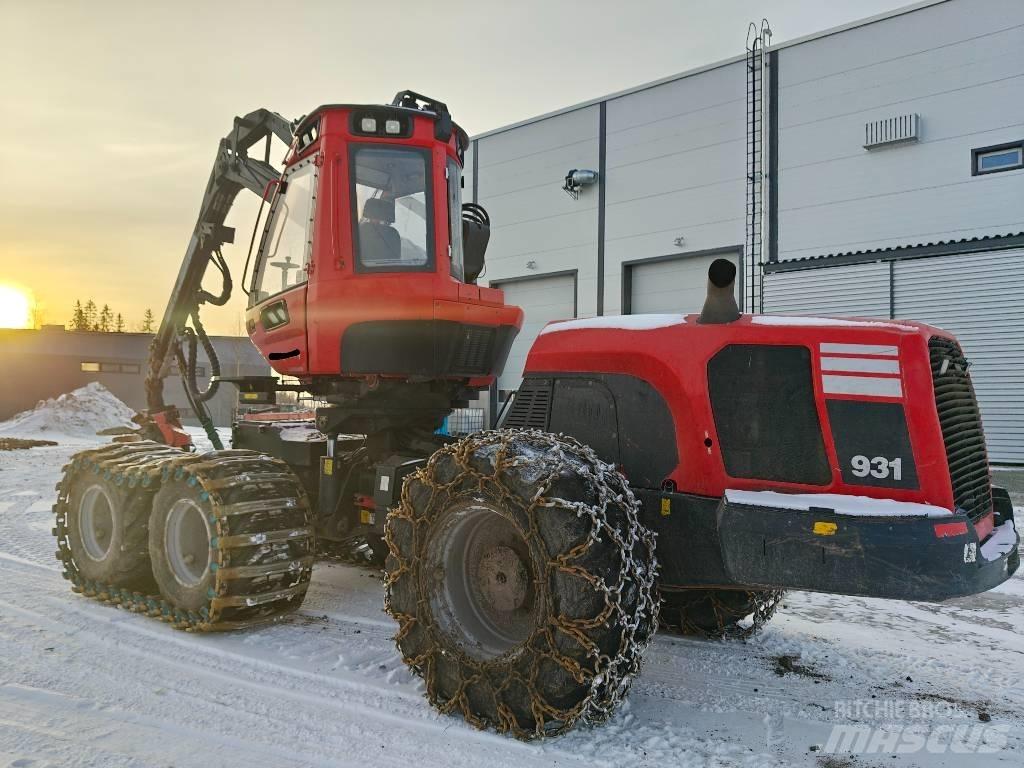 Komatsu 931 Harvesterji